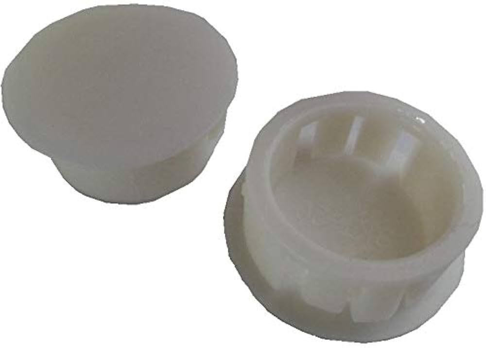 Amazon.co.jp: 穴の円の直径φ20mm 穴埋め・目隠しキャップ 白